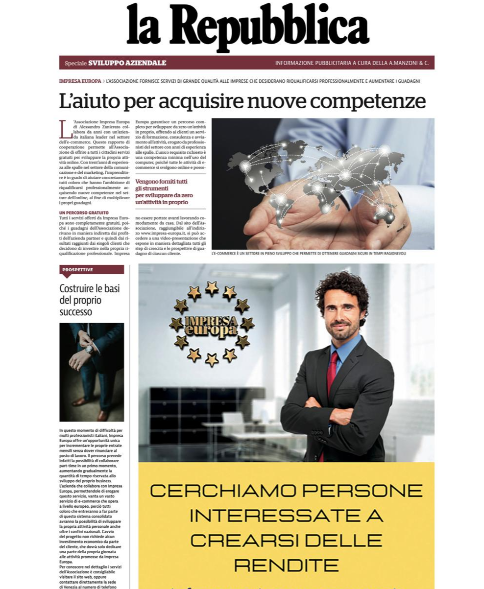 What "la Repubblica" says  about us
